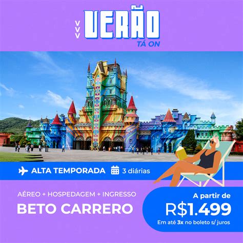 pacotes para beto carrero